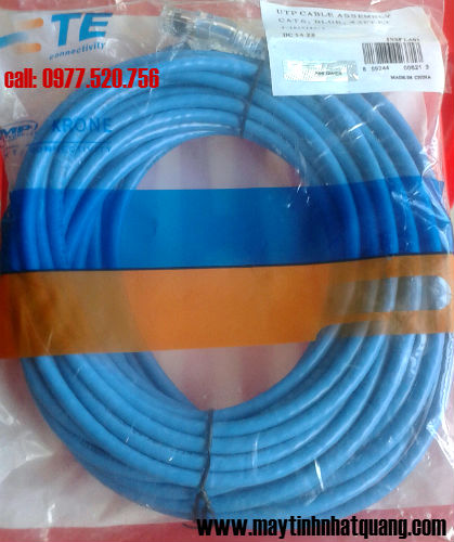 Dây nhảy AMP cat6 dài 20m chính hãng