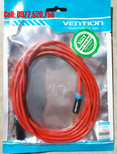 Cáp Audio 3.5mm nối dài 2m Male to Female Vention VAA-380-R200 loại tốt