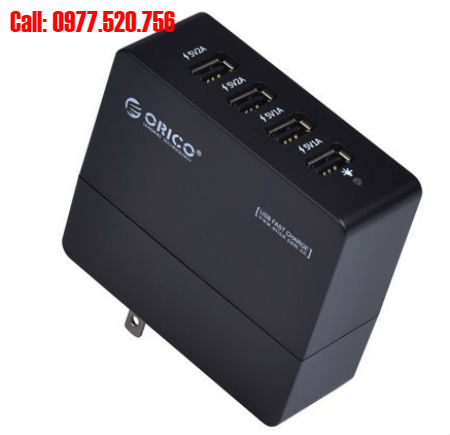 Sạc thiết bị di động 4 cổng USB ORICO DCA-4U loại tốt