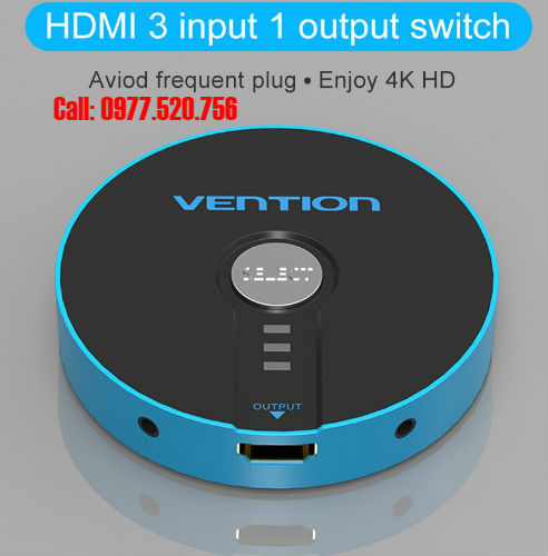 Bộ gộp HDMI 3 vào 1 ra vention có tại Hải Phòng loại tốt