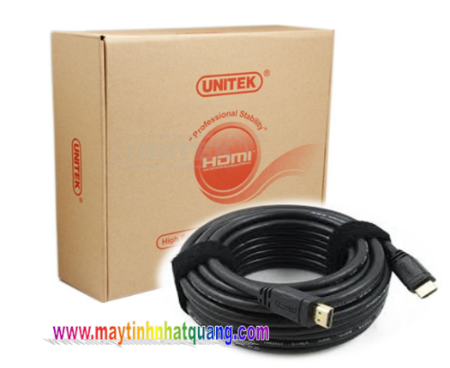 Cáp HDMI 1.4 dài 10m Unitek Y-C142
