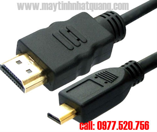 Cáp chuyển đổi Micro HDMI to HDMI dài 1.5m
