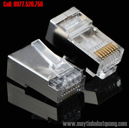 Hạt mạng  RJ45  Cat6 Ugreen 20333 bọc kim ( túi 10 hạt)