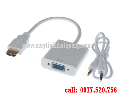 Cáp chuyển đổi hdmi sang VGA Unitek Y-5301 chính hãng