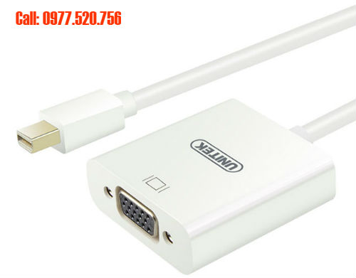 Cáp chuyển đổi Mini Displayport to VGA Unitek Y-6327BK loại tốt