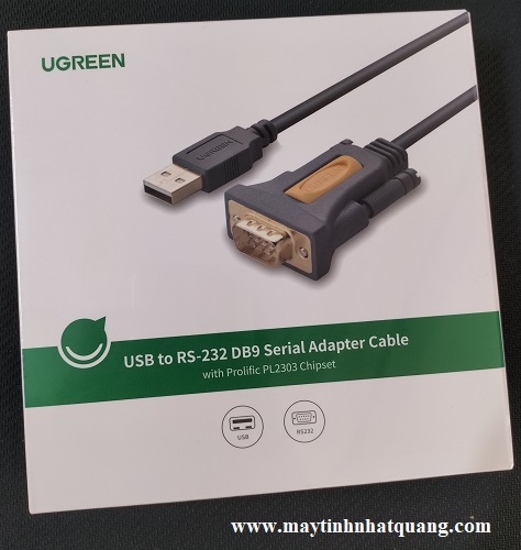 Cáp chuyển đổi USB sang RS232 dài 1,5m  Ugreen 20211