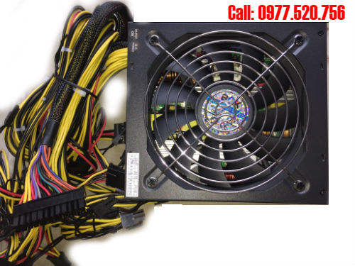Nguồn Rimax Bitcoin Gold 1600w cho trâu cày