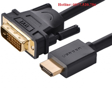 Cáp chuyển HDMI to DVI  24+1 dài 1,5m Ugreen 11150 loại tốt