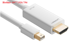 Cáp chuyển Mini Displayport to HDMI dài 1,5m Ugreen 20849 hỗ trợ 4K
