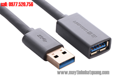 Cáp USB 3.0 nối dài 3m Ugreen 30127 loại tốt