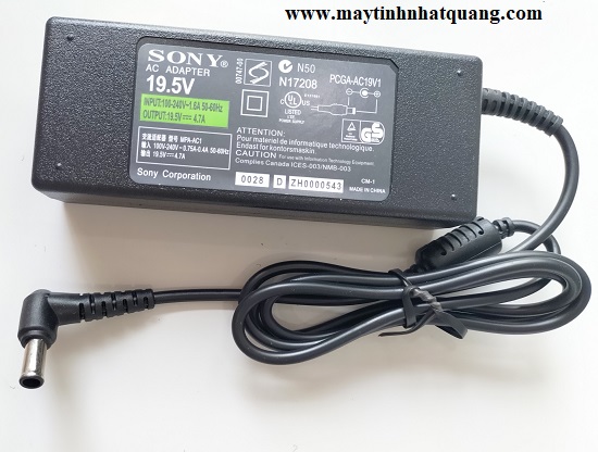 Sạc nguồn Adapter laptop Sony 19,5V - 4,7A