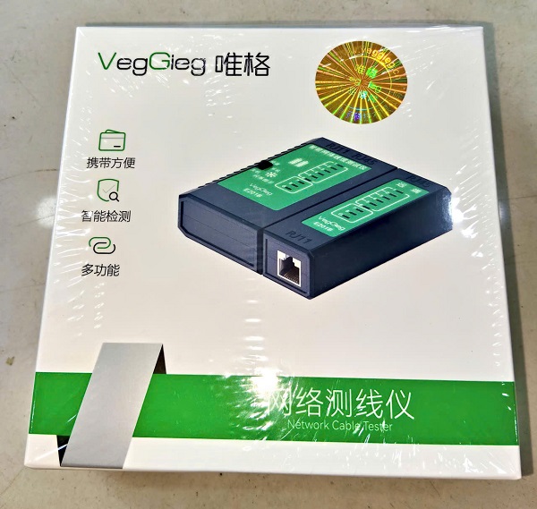 Máy test mạng RJ45/RJ11 VegGieg V-E101