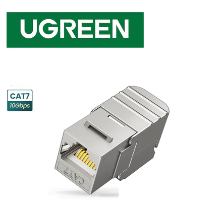 Nhân mạng RJ45 Cat7 âm tường không cần tool Ugreen 30858 - 10Gbps