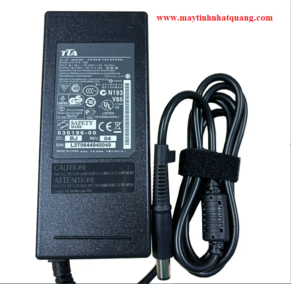 Sạc nguồn adapter laptop HP 19V-4.74A 90W chân kim to  7.4x5.0mm hãng TTA - H90