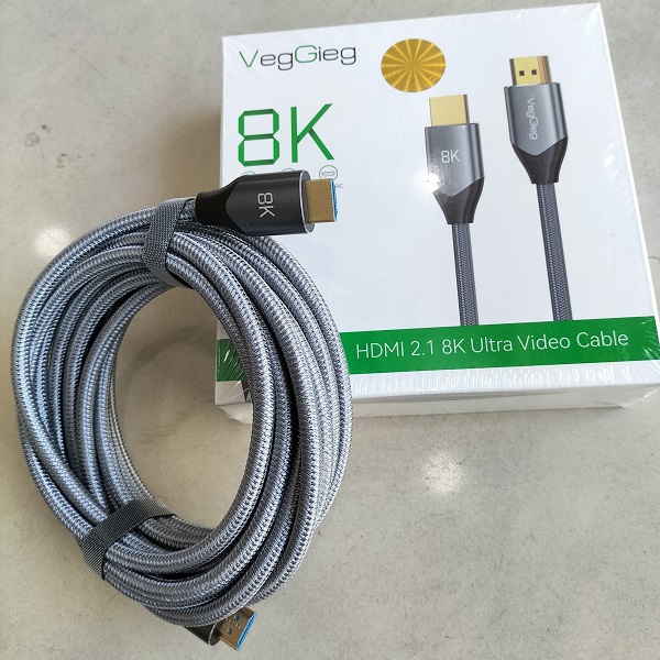 Cáp HDMI 2.1 dài 1.5m 8K/120Hz VegGieg V-H402