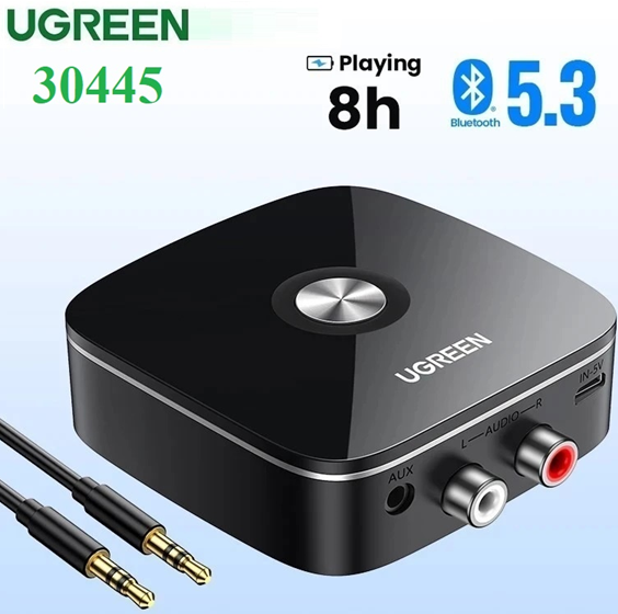 hiết Bị Nhận Bluetooth 5.3 Music Receiver UGREEN CM123 30445 cho loa, Amply