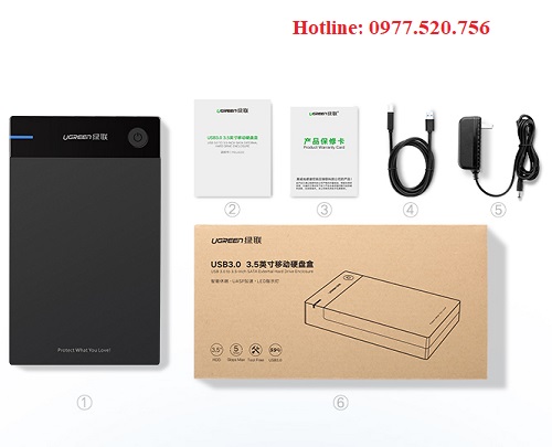 Hộp đựng ổ cứng HDD Box 3.5