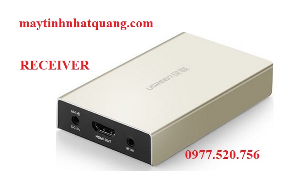 Thiết Bị Nhận Tín Hiệu HDMI 120M Qua Cáp Mạng RJ45 Cat5e/Cat6 Ugreen 40283 (Receiver)
