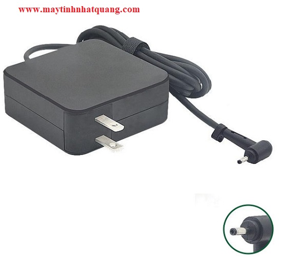 Sạc nguồn Adapter Laptop Acer vuông 19V-2.37A 65W chân nhỏ 3.0mm x 1.1mm