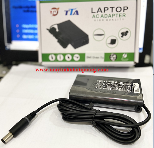 Sạc Laptop DELL OVAN kim to 65W 19.5V - 3.34A  (7.4 *5.0) chính hãng TTA