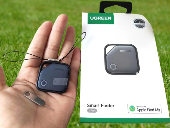 Móc treo Bluetooth Ugreen Smart Finder (45297) - Giúp tìm đồ dễ dàng qua điện thoại, hỗ trợ Apple Find My