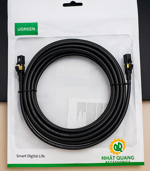 Cáp mạng Cat7 đúc sẵn dài 5m UGREEN 11271 - Dẫn truyền tốc độ cao, chống nhiễu toàn diện