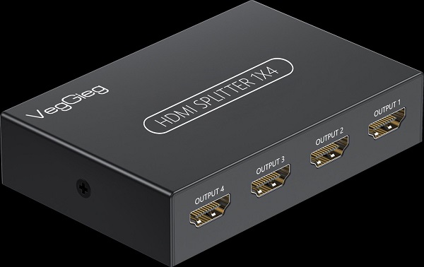 Bộ chia HDMI 1 ra 4 VegGieg V-HD07 chính hãng chuẩn 4Kx2K