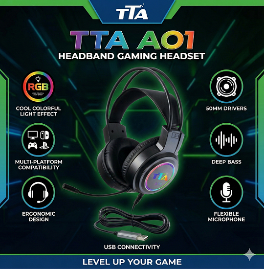 Tai nghe Gaming Tomate TTA A01