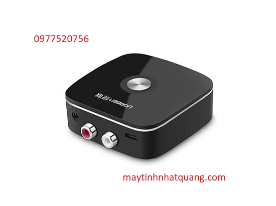 Thiết bị nhận Bluetooth 4.1 Music Receiver cho loa,amply hỗ trợ cổng 3.5mm chính hãng Ugreen 30444 cao cấp