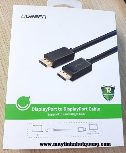 Cáp Displayport to Displayport 1,5M Ugreen UG-10245