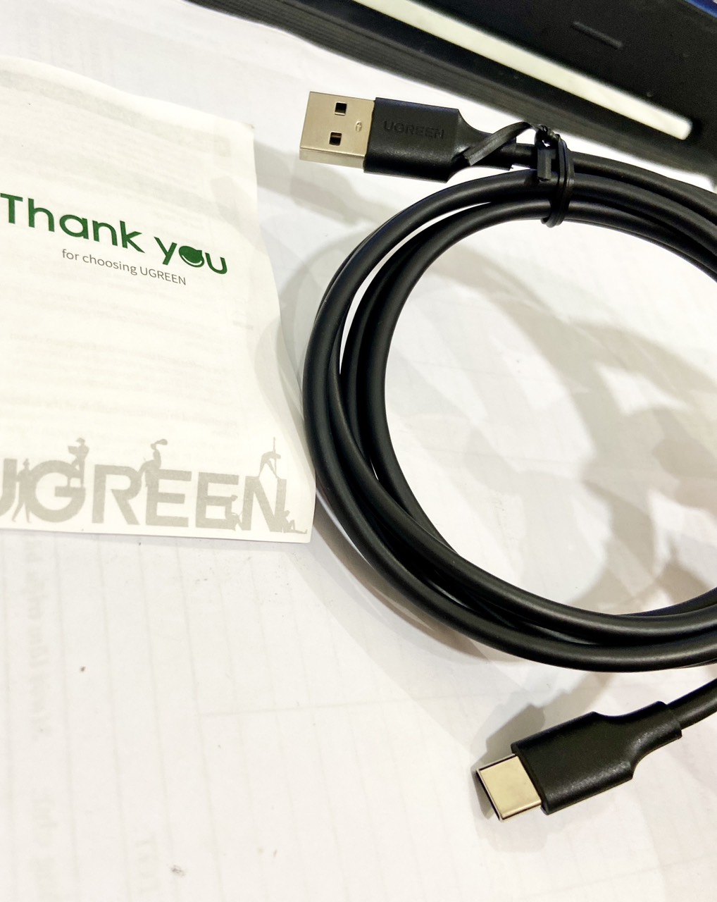 Cáp sạc, dữ liệu USB 2.0 sang USB Type-C dài 1,5M Ugreen 60117