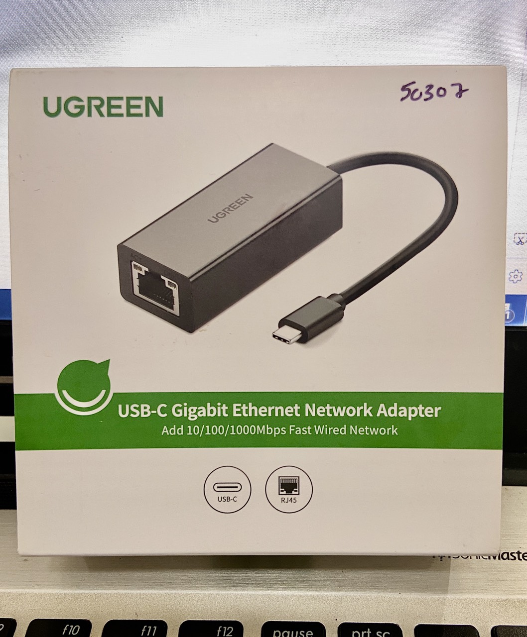 Ugreen 20256 USB3.0 Gigabit 10/100/1000 Mbps Lan Card ABS case ...