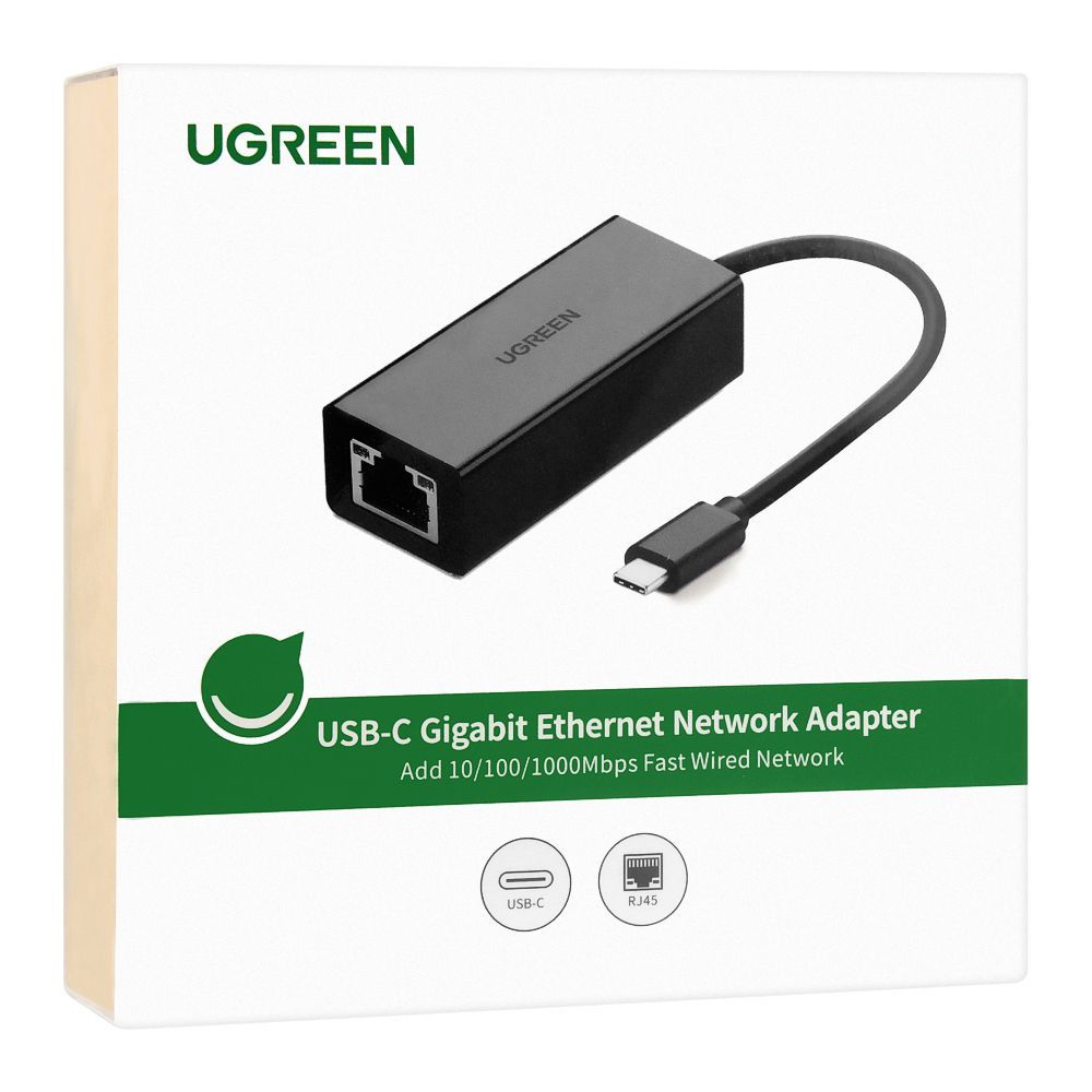 USB Type-C to Lan 10/100/1000Mbps chính hãng Ugreen 50307