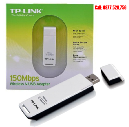 Bộ thu sóng USB wifi TP-link TL-WR727N tốc độ 150Mpbs