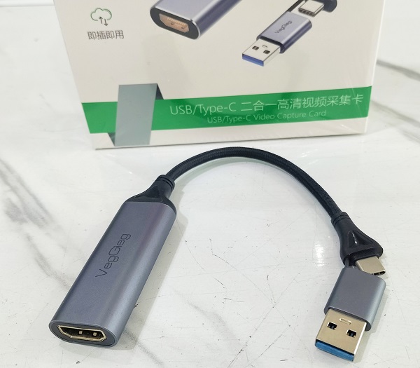 Cáp chuyển đổi USB 3.0/ Type C sang HDMI VegGieg V-Z632