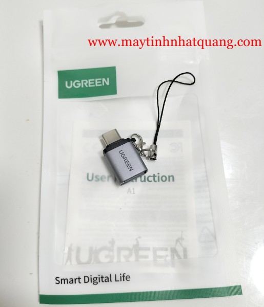 Đầu chuyển USB Type C to USB 3.0  OTG Ugreen 50283 vỏ nhôm