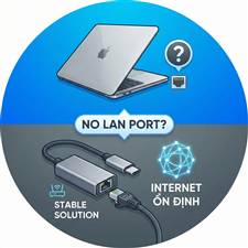 Tại Sao Laptop Mới Không Có Cổng LAN? Giải Pháp Kết Nối Internet Ổn Định Nhất Hiện Nay
