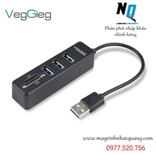 Bộ chia USB 5 trong 1 VEGGIEG VC303 chính hãng