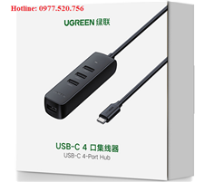 Bộ chia USB Type C ra 4 cổng USB 3.0 Ugreen 10916