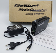 Bộ chuyển đổi quang sang RJ45 SC Single Mode 1 sợi 1Gb Novalink NV-43101B-SM-25 - Truyền xa 25km