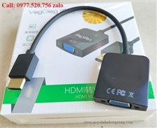 Cáp chuyển đổi HDMI to VGA VEGGIEG VZ612