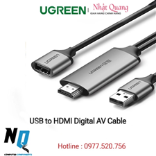 Cáp chuyển đổi USB 2.0 sang HDMI 1,5m  hỗ trợ phân giải FULL HD cao cấp CM151 50291