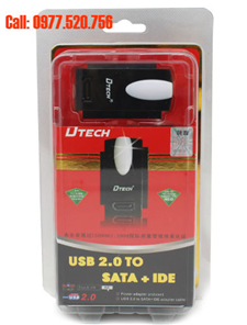Cáp chuyển đổi USB 2.0 to SATA + IDE  Dtech DT-8003A