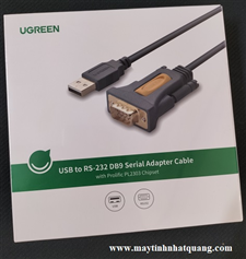 Cáp chuyển đổi USB sang RS232 dài 1,5m  Ugreen 20211