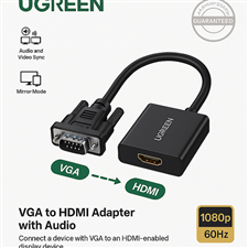 Cáp chuyển VGA to HDMI Ugreen 50945