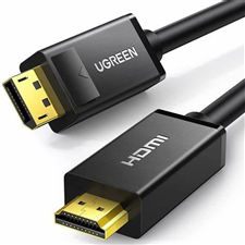 Cáp Displayport to HDMI 2M tốc độ cao chính hãng Ugreen 10202