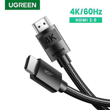 Cáp HDMI 2.0 dài 10M bện Nilon Ugreen 40104 hỗ trợ 4K@30Hz