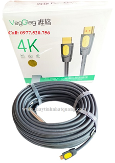 Cáp HDMI dài 25m 4K/60Hz VEGGIEG V-H212 có chíp khuếch đại