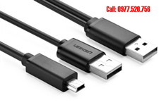 Cáp USB 2.0 to Mini USB Ugreen USB 5 Pin US107 Ugreen 10347