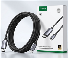 Cáp USB-C to DisplayPort 8K dài 2m UGREEN 25158 - Hỗ trợ 8K@60Hz, 4K@240Hz